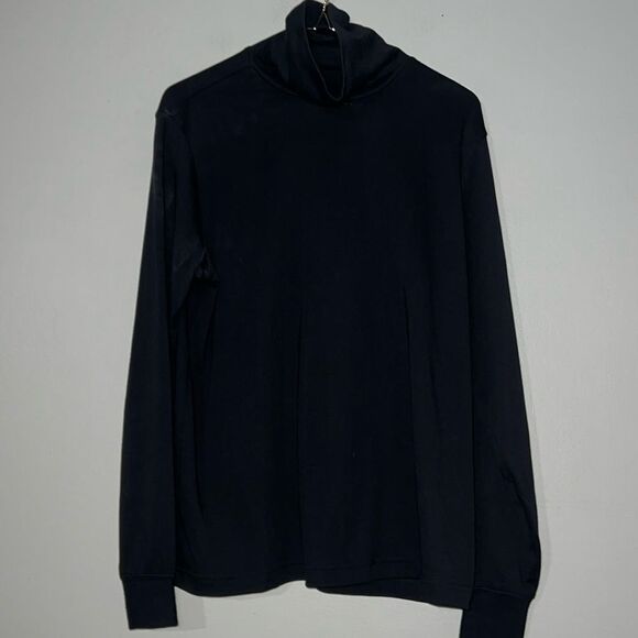 Lands’ End black turtleneck size medium - Picture 1 of 7